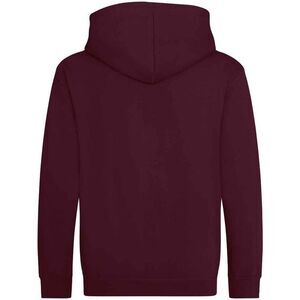AWDis Cool Childrens/Kids Zoodie Full Zip Hoodie / Burgundy